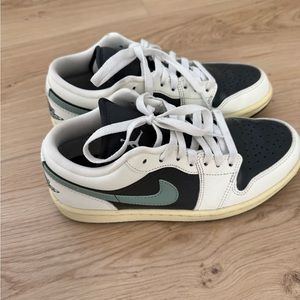 Nike Dunk Low Sneakers in Black and White